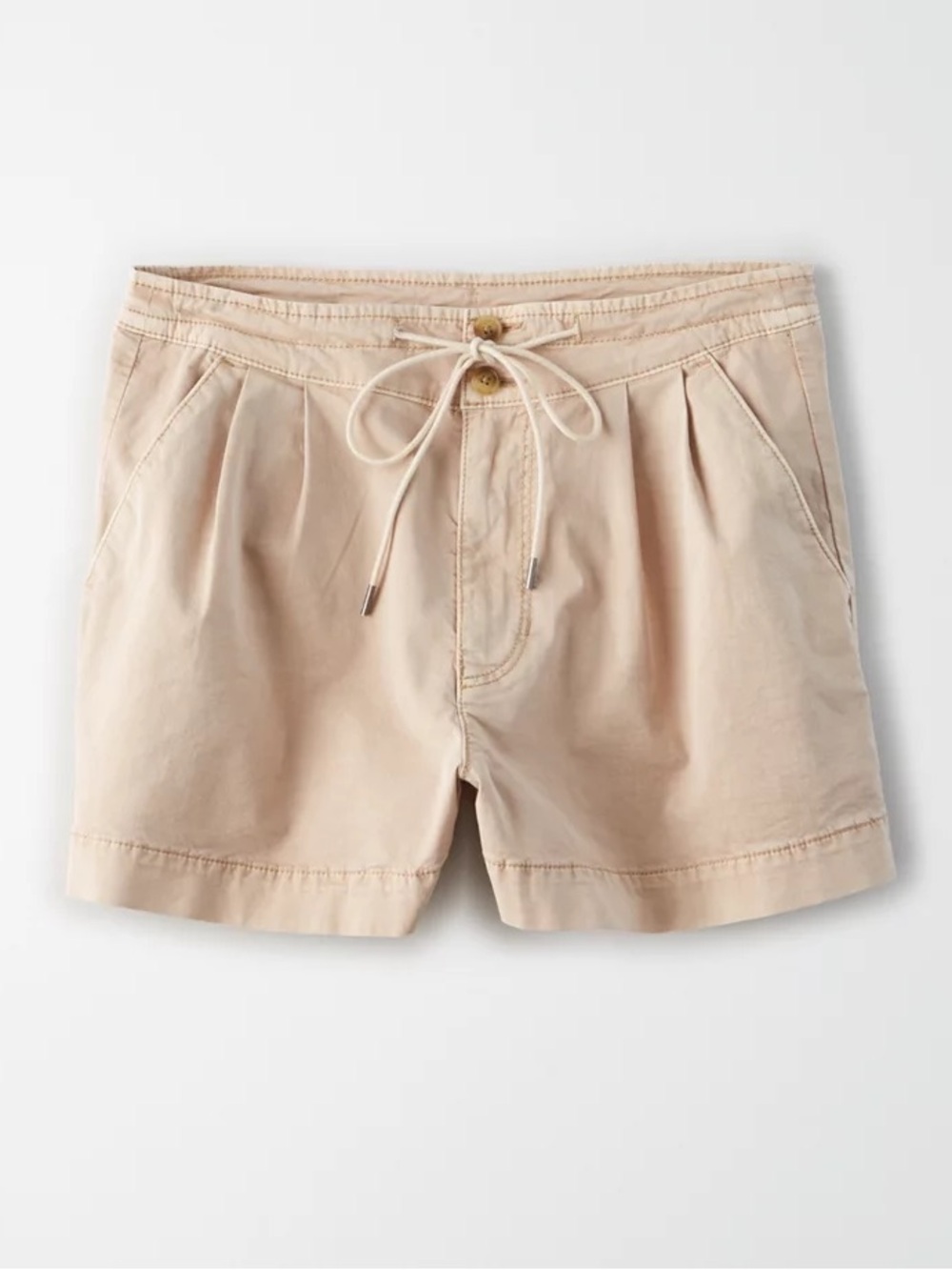 EUC American Eagle Khaki Beige Mid-Length Walking Shorts
